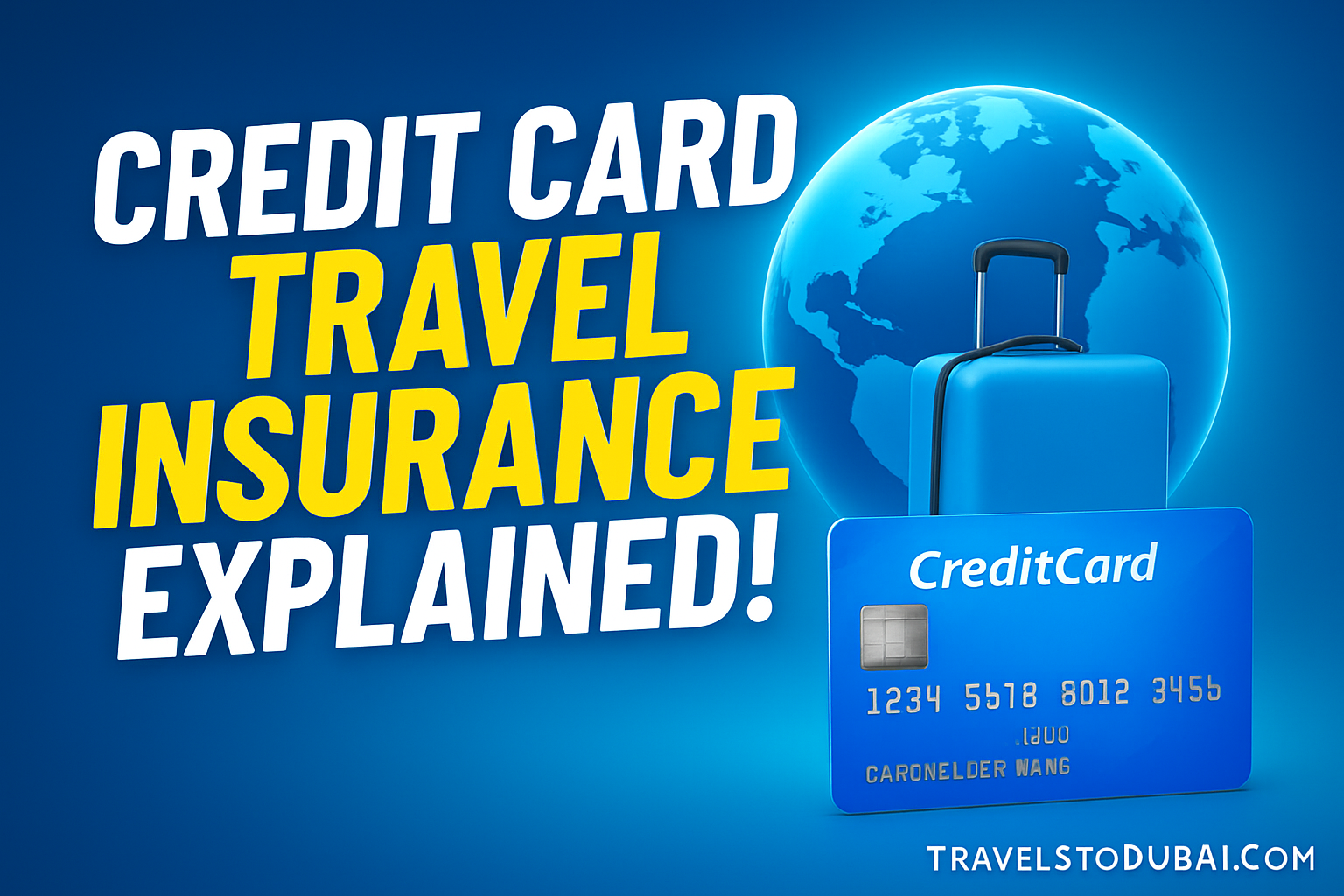 Credit card travel insurance