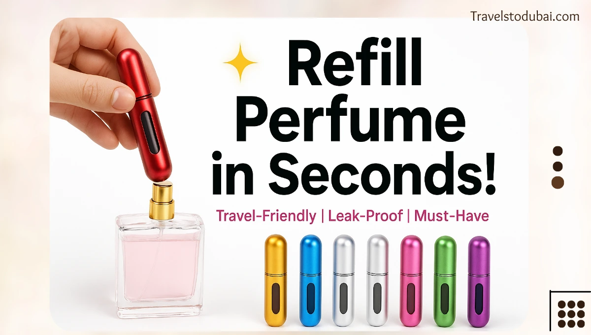 travel perfume bottle