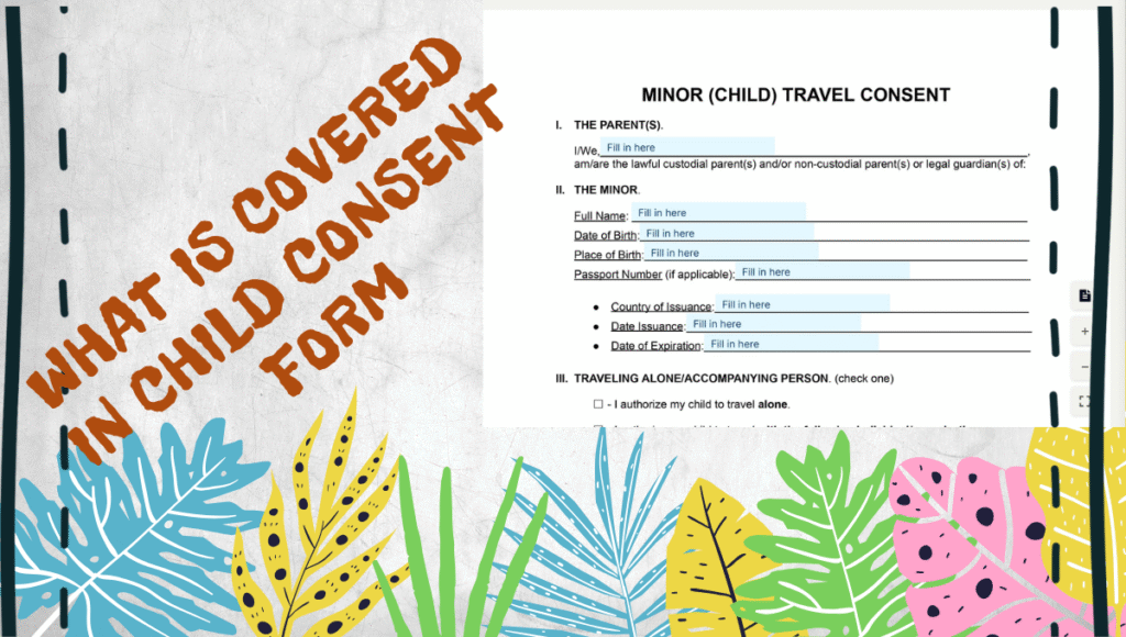 child consent form